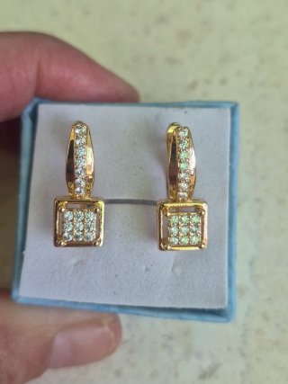 Pendientes Vintage Chapados en Oro