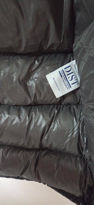Moncler Chaqueta Plumas Talla 2 S/M Negra