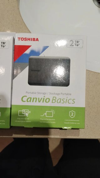 Disco Duro Externo Toshiba Canvio Basics 2TB