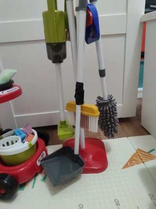Kit Limpieza Juguetes Carrito Mopa Cubo