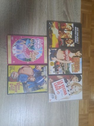 Lote 5 DVDs Comedia/Infantil