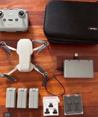 Dron DJI Mini 2 + 2 Baterías + Mando