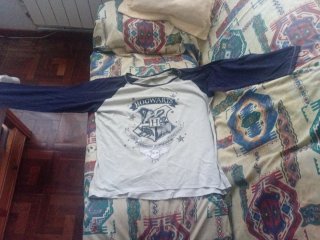 Pijama Harry Potter Beige y Azul