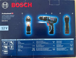 Taladro percutor Bosch GSB 12V-15