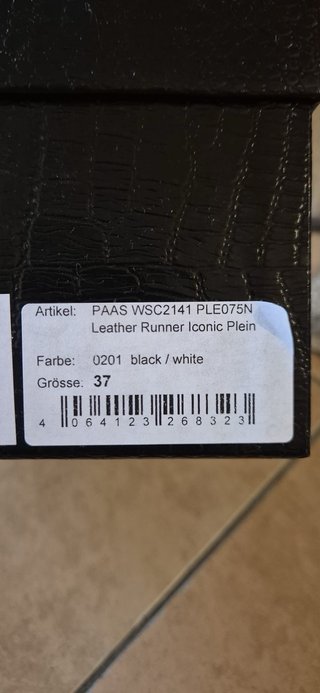Sneakers Philipp Plein nere e bianche