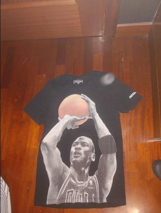 Camiseta Jack & Jones Michael Jordan Negra