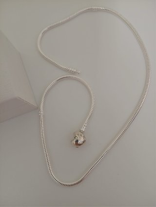 Collar Pandora Corazón Plata