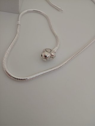 Collar Pandora Corazón Plata