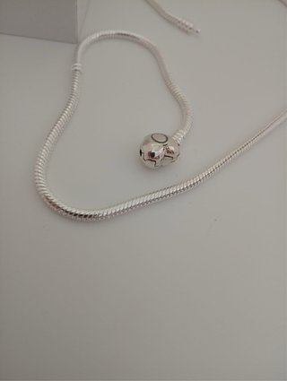 Collar Pandora Corazón Plata