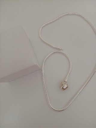 Collar Pandora Corazón Plata