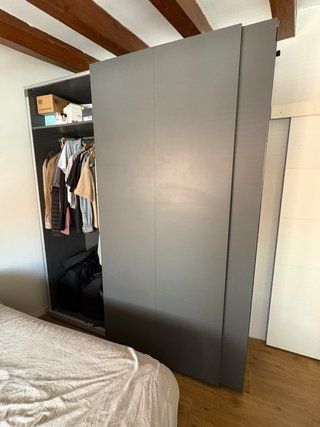 Armario IKEA PAX/HASVIK Gris