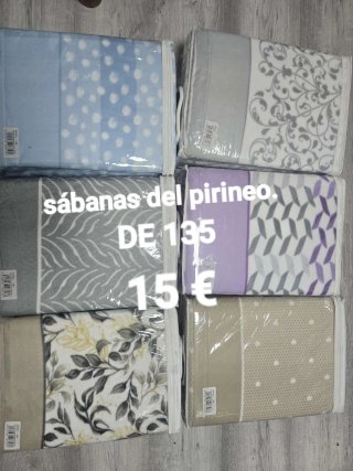 Sábanas del Pirineo 135cm