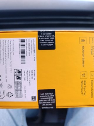 Realme 14T 5G Amarillo