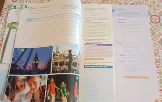 Libro de inglés 1° bachillerato y Workbook
