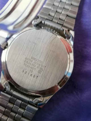 Reloj Seiko 7N43-9011 Plata/Gris Hombre