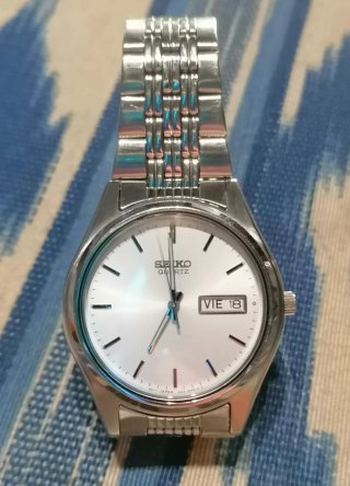 Reloj Seiko 7N43-9011 Plata/Gris Hombre