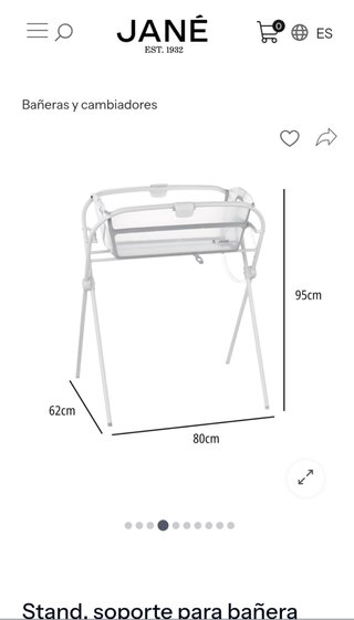Stand / Soporte para bañera Oasis de Jané