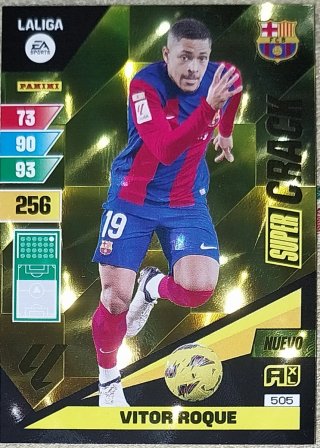 Carta Vitor Roque 505 Barcelona Nuevo Super Crack