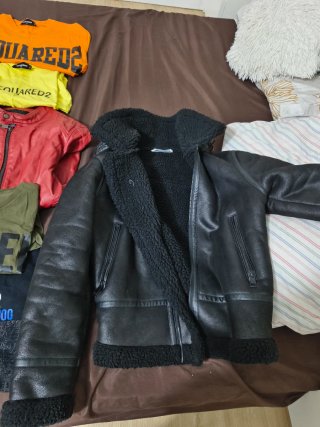 Chaqueta Zara Negra Hombre