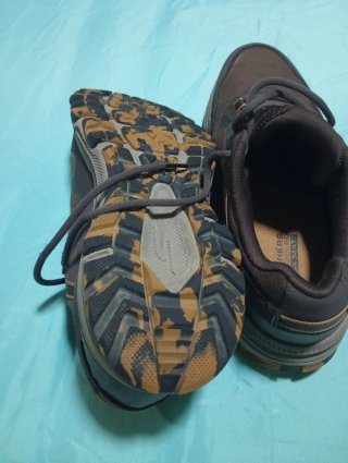 Zapatillas Skechers Go Trail Talla 41 Marrón/Gris