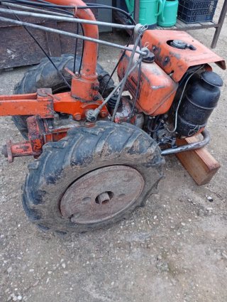 Motocultor Piva con remolque