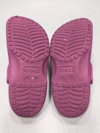 Crocs Moradas Forradas Talla 39-40