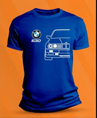 Camiseta manga corta Bmw Serie 3 E30