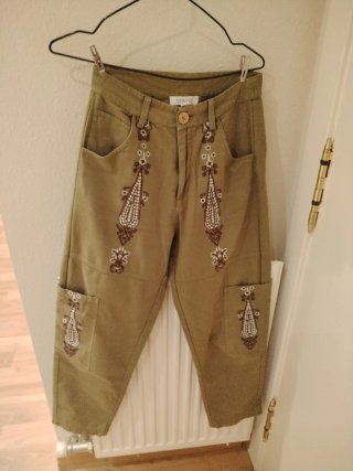 Conjunto Slowlove verde militar Talla XS