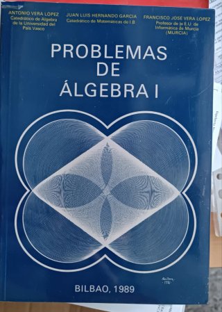 2 libros de introducción y problemas de álgebra.