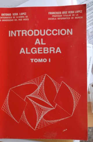 2 libros de introducción y problemas de álgebra.