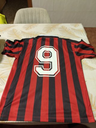Lote camisetas niño rayas rojas y negras