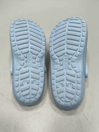 Crocs forro polar azul Talla 41-42