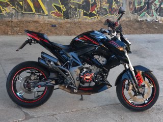 Zontes 310R Negra - Cambio por coche