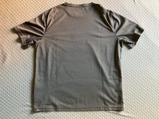 T-shirt tecnica Reebok colore grigio taglia XL