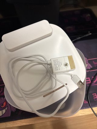 Fuente para gatos blanca