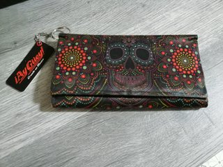 Cartera Marca "Ay Güey" Calavera/Mandala