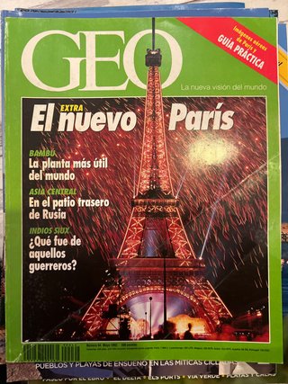 Revista Geo . Numero 64. Mayo 1992.