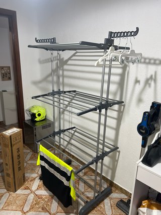 Tendedero de ropa plegable