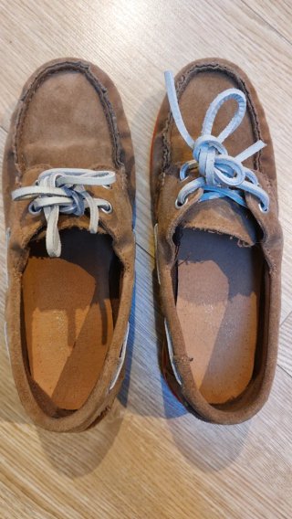 Mocasines niño ante marrón