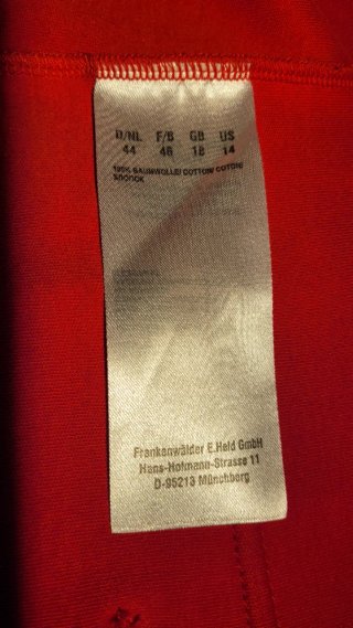 Blazer Rojo Frank Walder Talla 44/XL Elegante