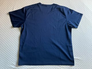 T-shirt tecnica blu taglia XL
