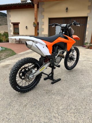 KTM SXF 250 Naranja/Blanco Motocross