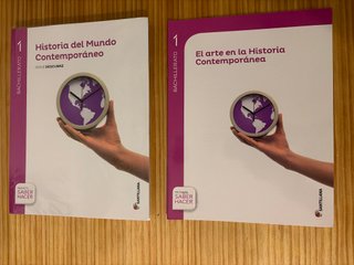 Historia del mundo contemporáneo, 1 bachillerato