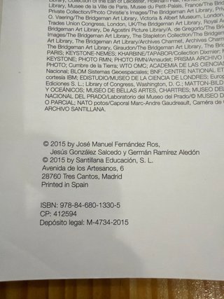 Historia del mundo contemporáneo, 1 bachillerato