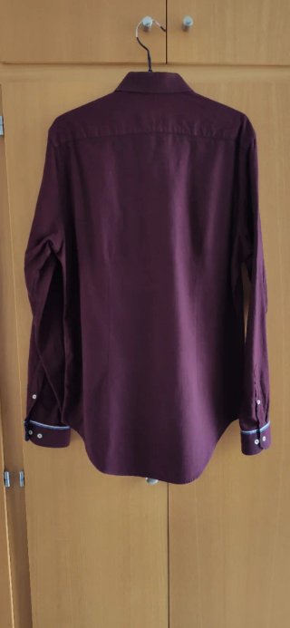 Camisa Zara Morada Talla M