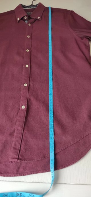 Camisa Zara Morada Talla M
