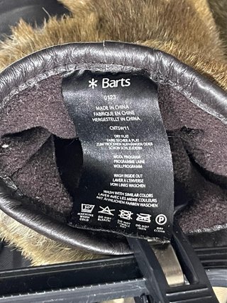 Guanti Barts pelliccia marrone beige