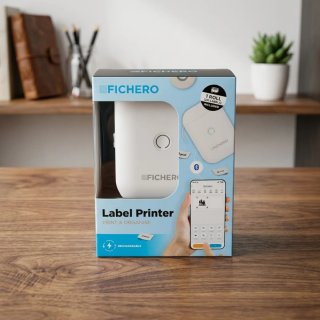 Impresora de etiquetas Fichero blanca