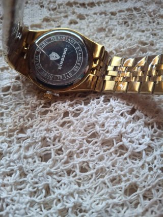 Orologio BINBOND Dorato da Uomo