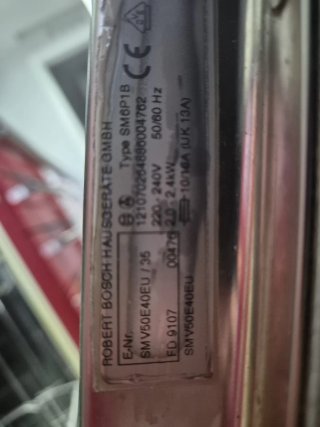 Lavavajillas Bosch Integrable